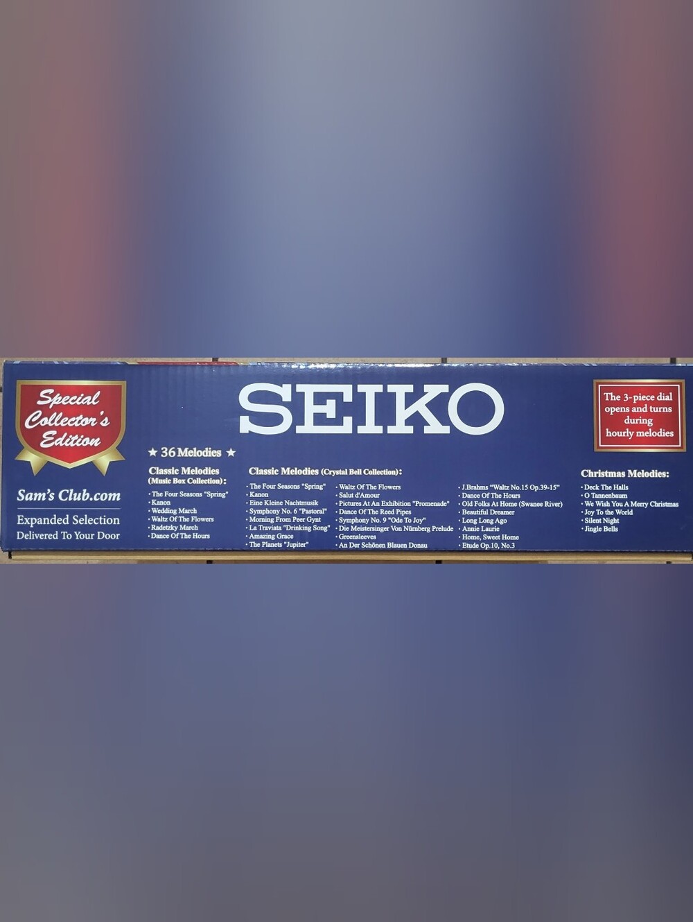 New In Box Seiko Clock - Picture 3 of 4